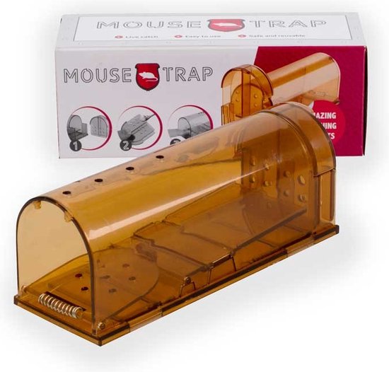 Foto: Muizenvanger enkelzijdige ingang muizenval mouse trap