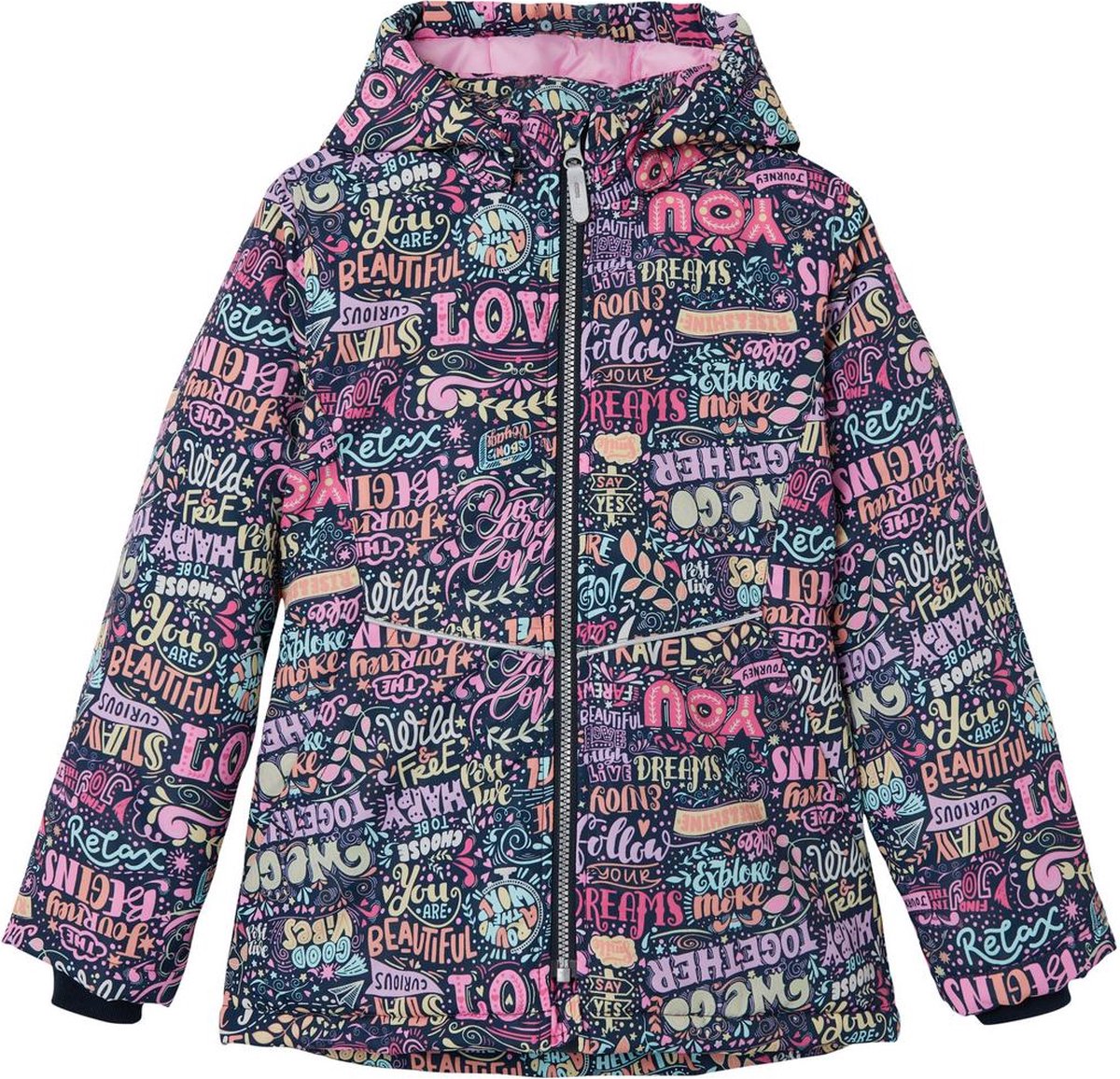 NAME IT Mädchen Kurzjacke Lila Größe 152 - Modische Kinderjacke