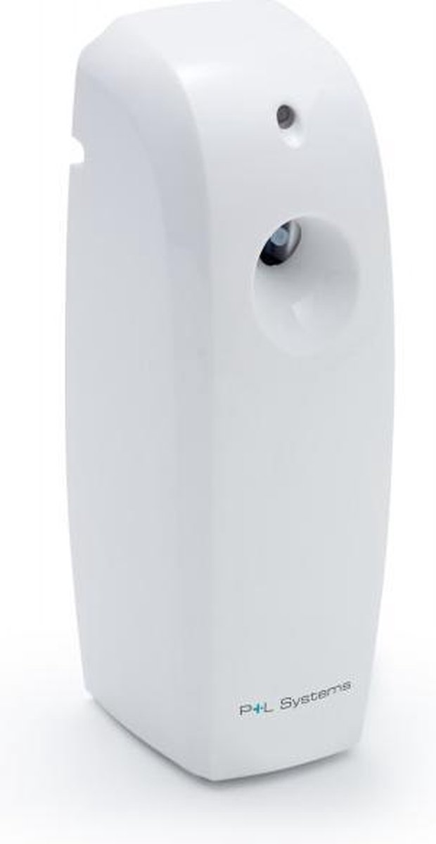 Aircare - LED 270ml Aerosol Dispensers with pre-programmed time intervals in a discrete white design