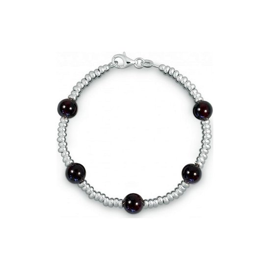 QUINN - Bracelet - Femme - argent 925 - Edelstein - Granat - 28312063