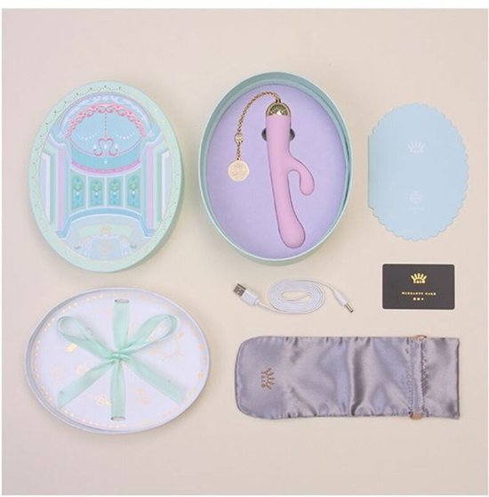 Vibromasseur Rabbit Zalo Ichigo - rose