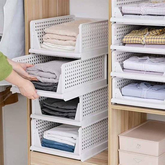 Kast Organizer - Opbergsysteem 7 vakken - Zwart - WDMT