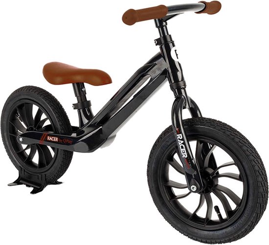 Qplay Tech Balance Bike Racer Met Luchtwielen Zwart 24 Months-4 Years Jongen