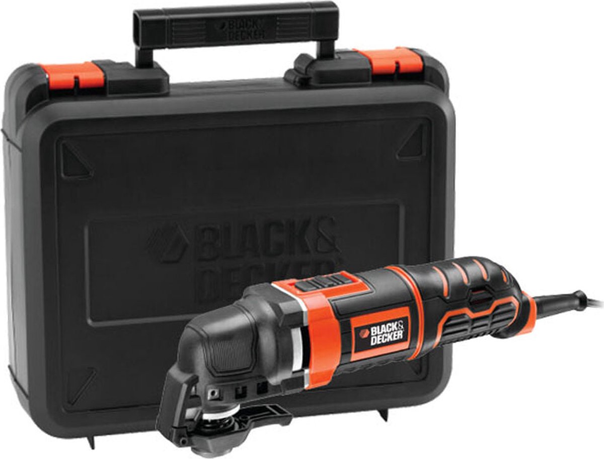 BLACK+DECKER MT300KA-QS Multitool - oscillerend - 300W - incl. koffer en 11  accessoires | bol