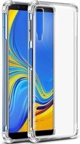 Teleplus geschikt voor Samsung Galaxy A50 Impact Proof Silicone Case Transparent hoesje