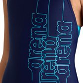 Arena G Swimsuit Swim Pro Back Graphic L Black-Turquoise