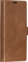 Samsung Galaxy S23 Ultra Bookcase hoesje - dbramante1928 - Effen Cognac - Leer
