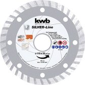 kwb 797170 Diamanten doorslijpschijf Diameter 115 mm Boordiameter 22.23 mm Steen 1 stuk(s)