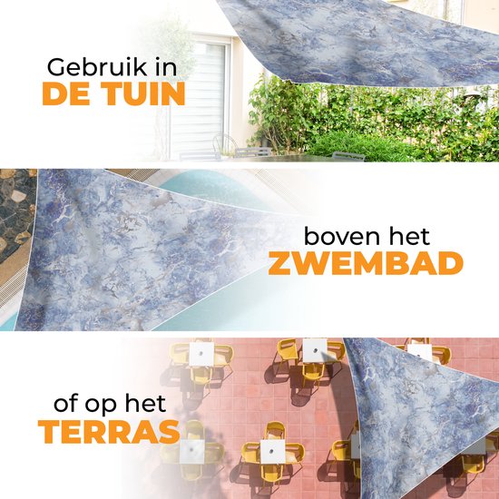 Schaduwdoek Waterdicht Rechthoek Zonnescherm Zeil 1.5x2M 98