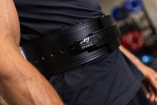 Gymroar Powerlift Riem - Ceinture de levage - Fermeture à clip - Ceinture à  levier 