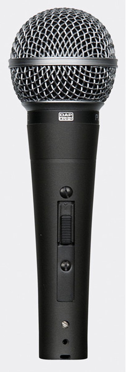 DAP Audio DAP PL-08S, microfoon met aan/uit schakelaar en 6m kabel