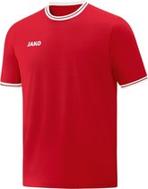 Jako Shooting Shirt Center 2.0 Rood-Wit Maat 3XL