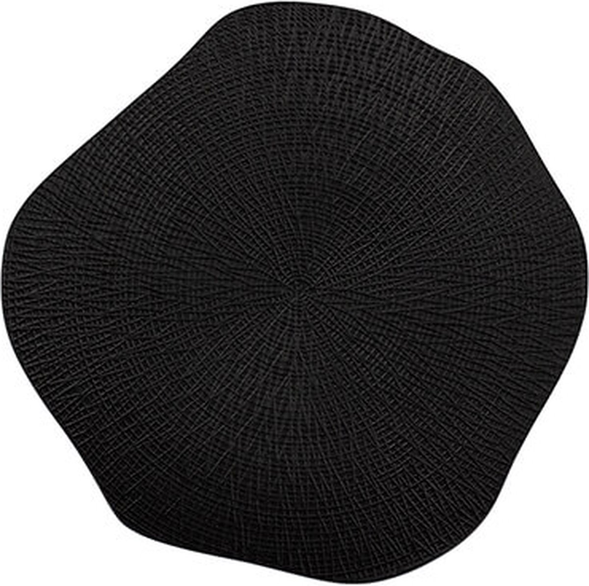 lifestyle home collection structuur dienblad - zwart - large