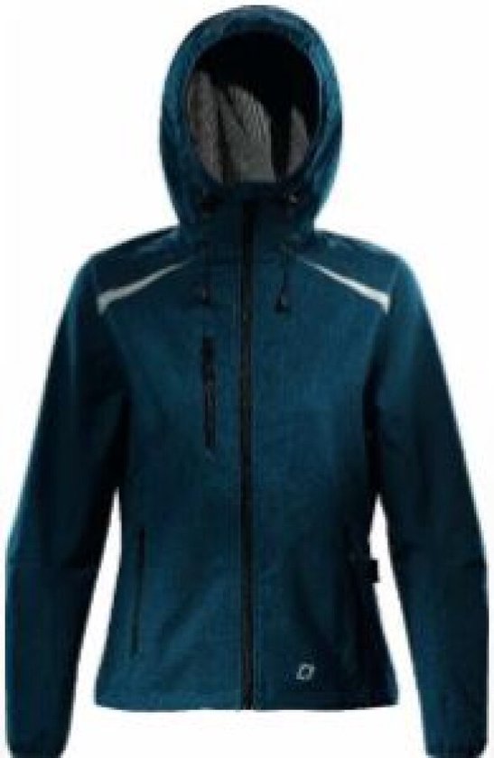 Opsial softshell jas - Bony - blauw - maat XXL