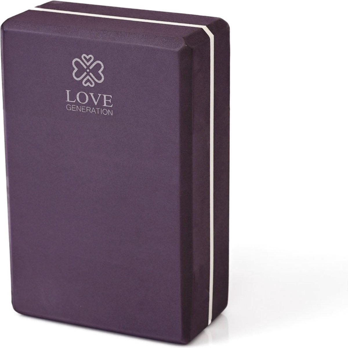 Love Generation - Foam Yogablok - Peaceful Purple