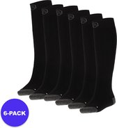 Apollo (Sports) - Skisokken Unisex - Badstof zool - Zwart - 46/48 - 6-Pack - Voordeelpakket
