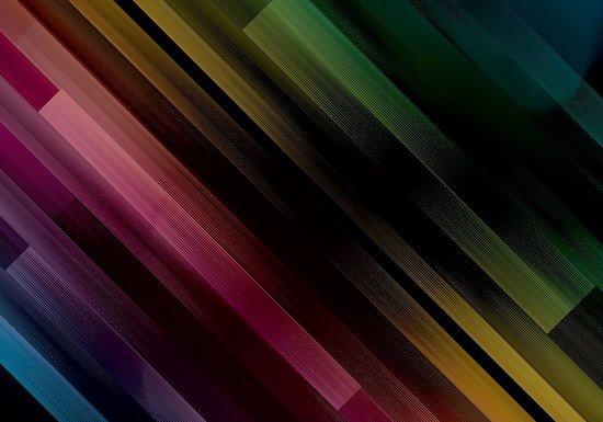 Papier peint photo - Papier peint intissé - Art abstrait - 206 x 275 cm