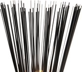 QAZQA broom - Moderne Tafellamp - 1 lichts - H 58 cm - Zwart - Woonkamer | Slaapkamer | Keuken