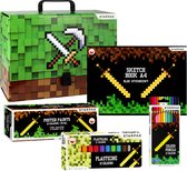 Pixel Game - Set schoolspullen, tekenspullen voor jongens