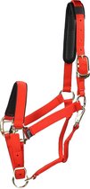 Shires Halster Nylon Topaz - Red - pony