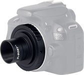 SVBony - Telescoop Camera Adapter - T-Adapter en T2 Adapter - 1.25" - Aluminium - T-ring Adapter - Geschikt voor Canon, EOS Rebel- SLR DSLR - Telescoop Accessoires - Foto Adapters