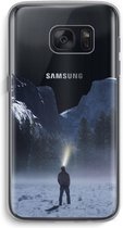 Case Company® - Hoesje geschikt voor Samsung Galaxy S7 hoesje - Wanderlust - Soft Cover Telefoonhoesje - Bescherming aan alle Kanten en Schermrand