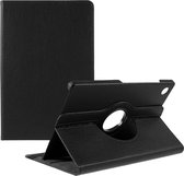 360 Rotating Book Case - Geschikt voor Samsung Galaxy Tab A8 10.5 (2021) Hoesje - Zwart