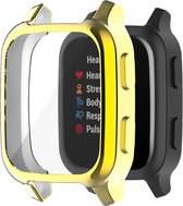 Beschermende watch case - hoesje - geschikt voor Garmin Venu SQ 2 - goud