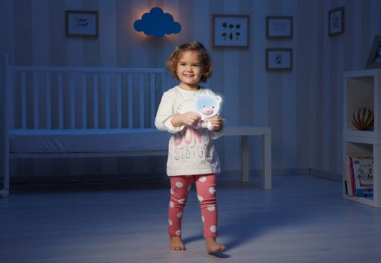 Chicco Dreamlight Muzikaal Nachtlampje Roze - Projector Beertje met Muziek (0M+) van Chicco — afbeelding 3
