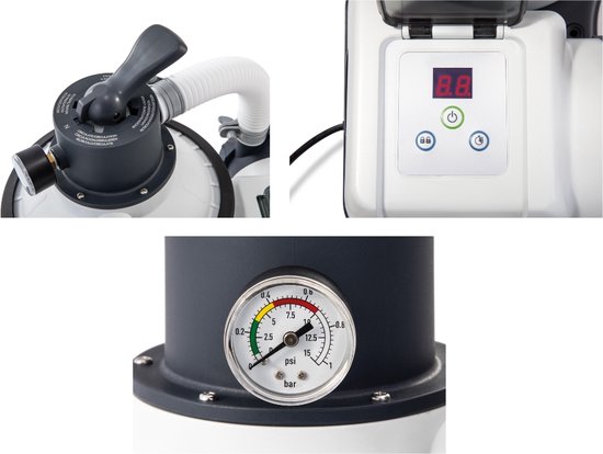 Intex - Zandfilterpomp 7900 L/u & Filterzand 50 kg