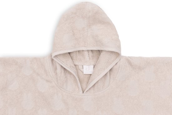 Jollein x Nijntje - Badponcho Baby Badstof - Badcape Kind met Capuchon - Miffy Jacquard - Nougat van Jollein — afbeelding 4