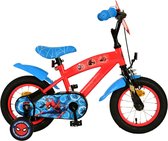 Vélo pour enfants Spider-Man - Garçons - 12 pouces - Blauw/ Rouge