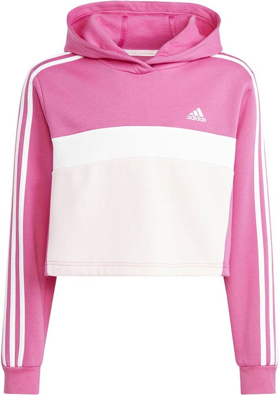 adidas 3 Stripes Tiberio Trainingspak Meisjes Maat 152 bol
