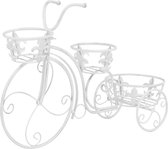 vidaXL - Plantenstandaard - fietsvorm - vintage - stijl - metaal