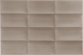 PASCAL MORABITO Hoofdeinde wandpanelen BONTE - 180 cm - Fluweel - Beige - van Pascal Morabito L 180 cm x H 120 cm x D 5 cm