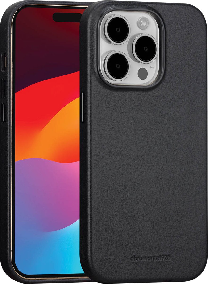 Dbramante1928 - Roskilde geschikt voor iPhone 15 Pro Max Mag Hoesje - zwart