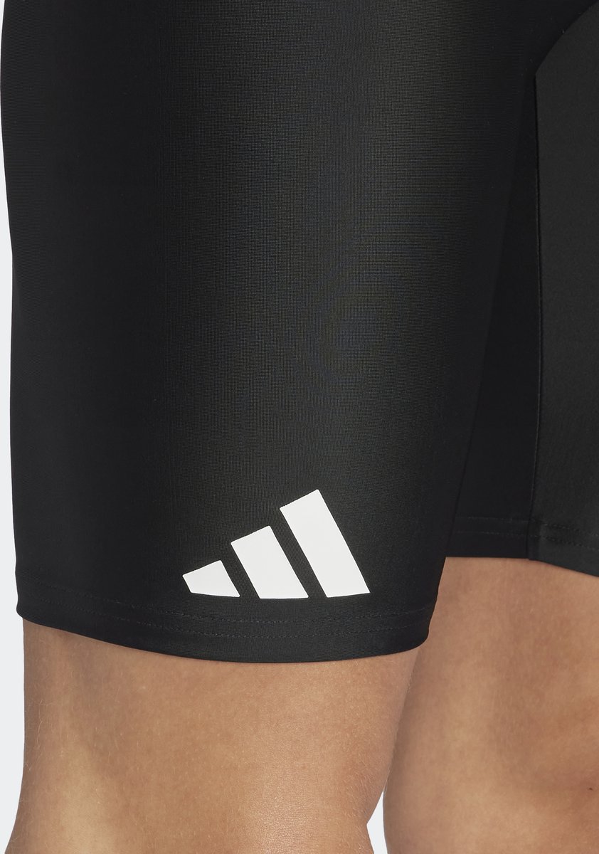 adidas Performance Solid Lange Zwembroek - Heren - Zwart — afbeelding 8