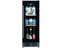 Bierkoelkast Melbourne - vol glazen deur - 48 flessen - Koelkast horeca - Bier koelkast voor Thuis - Flessenkoelkast- Drank koelkast - Bierkast