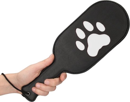 Shots - Ouch! Puppy Poot Paddle black,white