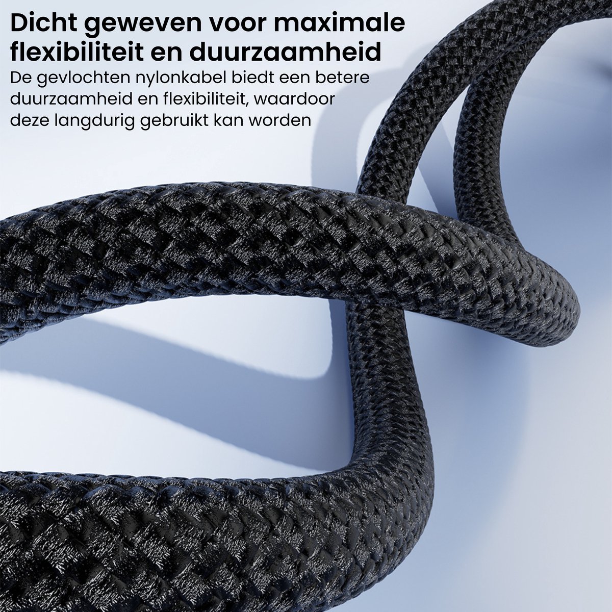 USB-C naar 3,5 mm AUX kabel 150 cm gevlochten audio kabel voor smartphone, tablet, auto, laptop - Afbeelding 4