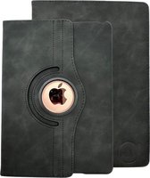 HEM Silky Black Étui pour iPad 10 (2022) 10,9 - 10,9 pouces Rotatif Autowake Cover - Étui pour iPad 10 2022 - Étui pour iPad 10 - Étui de 10e génération - Avec stylet