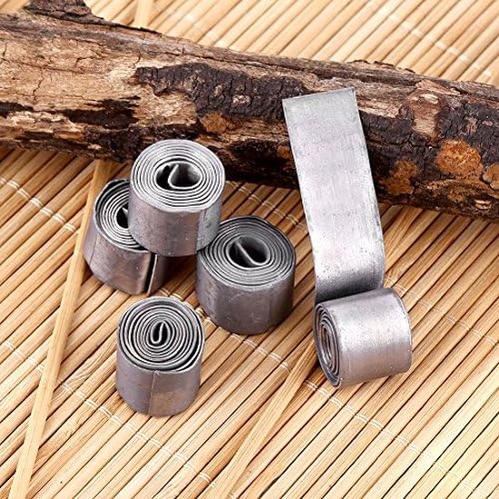 Vissen Zachte Lood Blad, 5 Rolls 0.6MM Praktische Strip Sinkers Gewichten Tackle Accessoires Levert Nieuwe van VISSEN — afbeelding 3