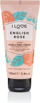 I LOVE English Rose handcrème 100 ml