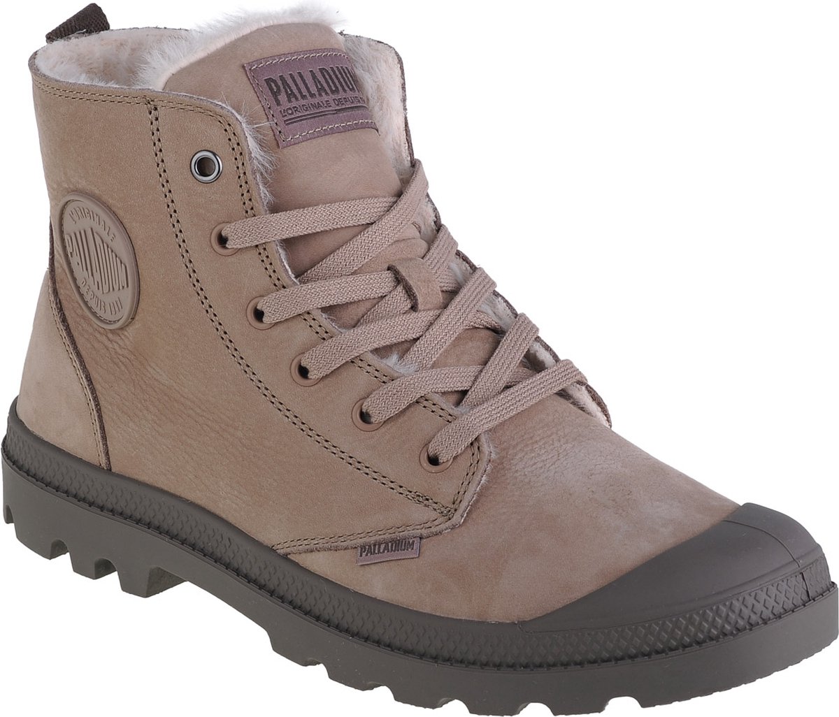 PALLADIUM Pampa HI ZIP WL Heren Winter Laarzen Boots Gevoerd Schoenen 05982-297-M Grijs