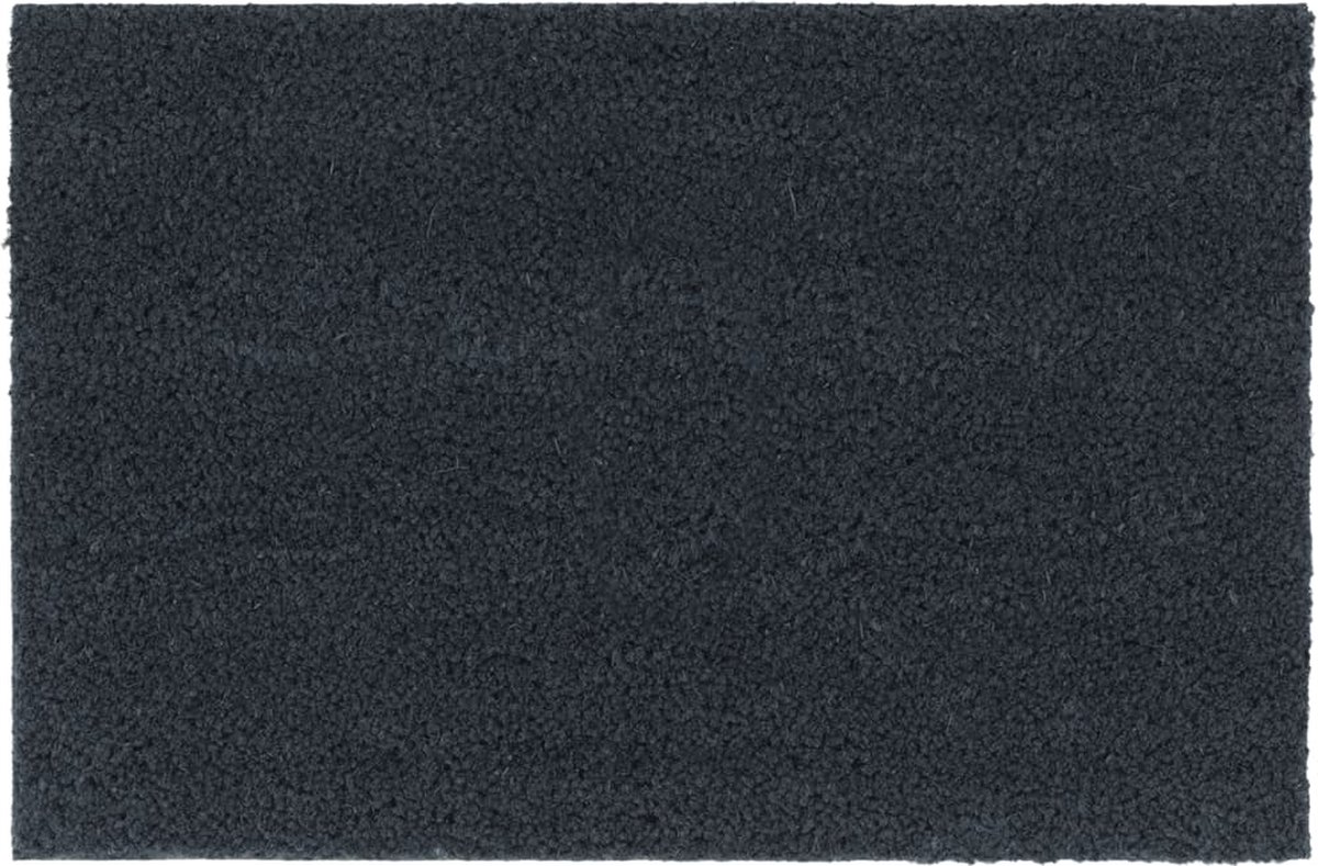 vidaXL - Deurmat - 40x60 - cm - getufte - kokosvezel - donkergrijs