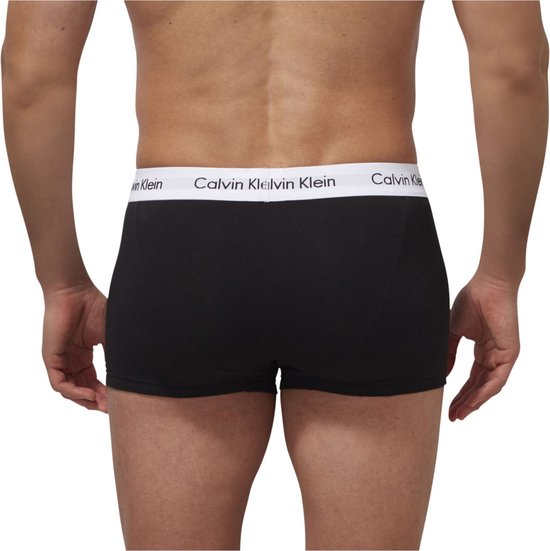 Calvin Klein 3-Pack Low Rise Trunks - Boxershorts heren - L - Zwart