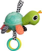 Bol.com Infantino - Textured Schildpad Buggyspeeltje - Kinderwagen speeltjes aanbieding