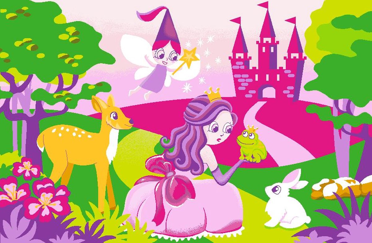 Associated Weavers Vloerkleed Girls Fairytale - 80x120cm