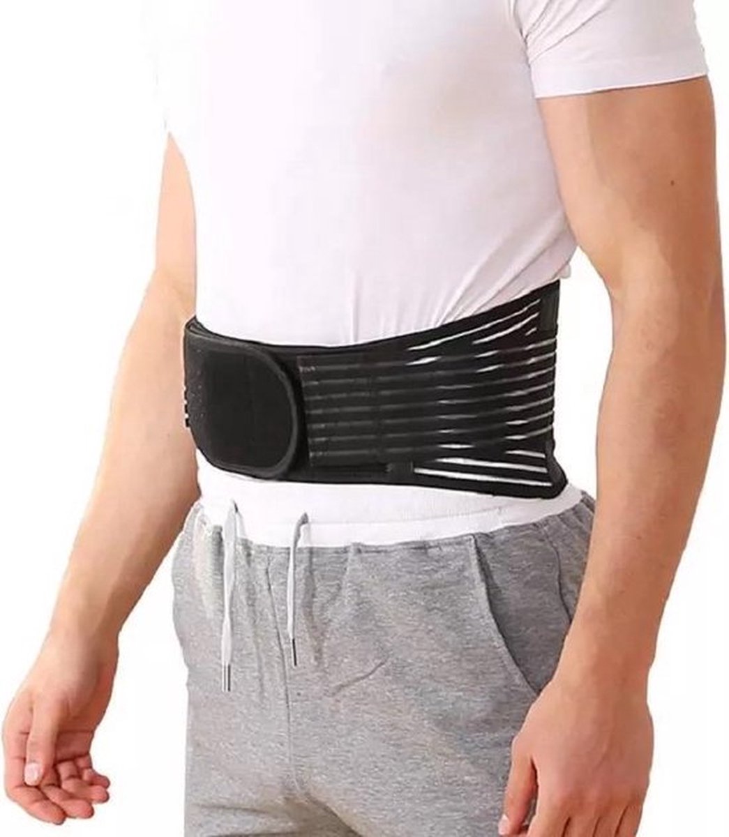 Rugbrace Onderrug - Onderrug Brace - Rug Steun - Verstelbare Brace - Rugband - Toermalijn Infrarood Massage Zelfwarmend