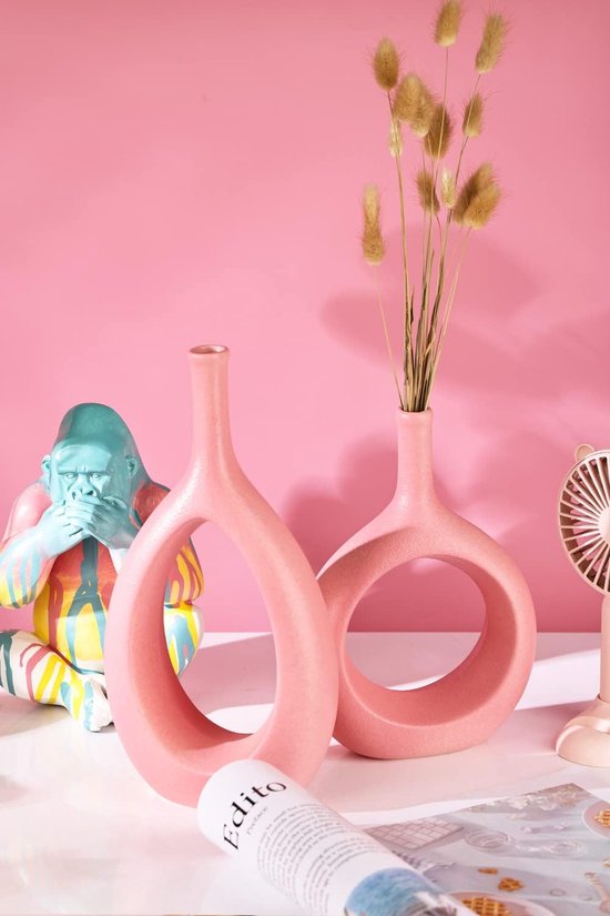 Vloerkleed kinderkamer Hartjes 3D - roze/crème 60x110 cm